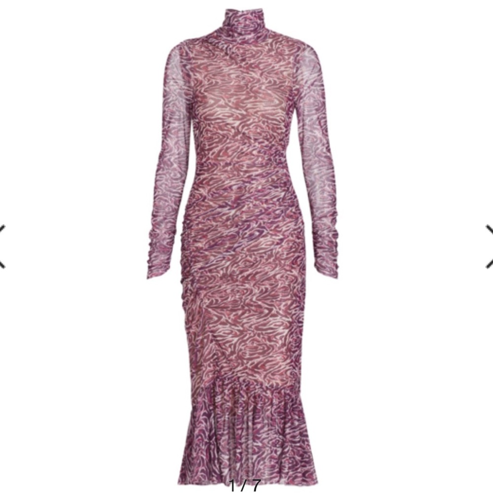 Cinq a sept Layla abstract dress sz 4